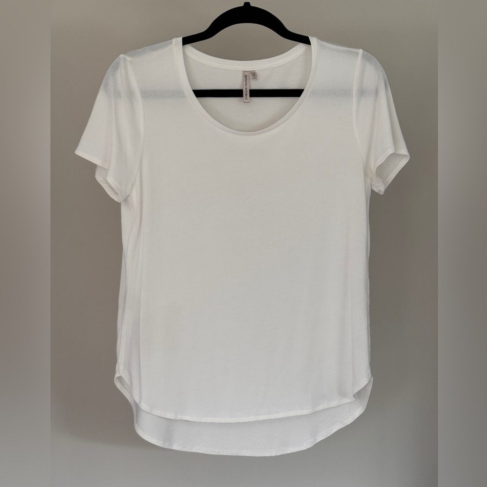 Banana Republic White Short Sleeve T-Shirt